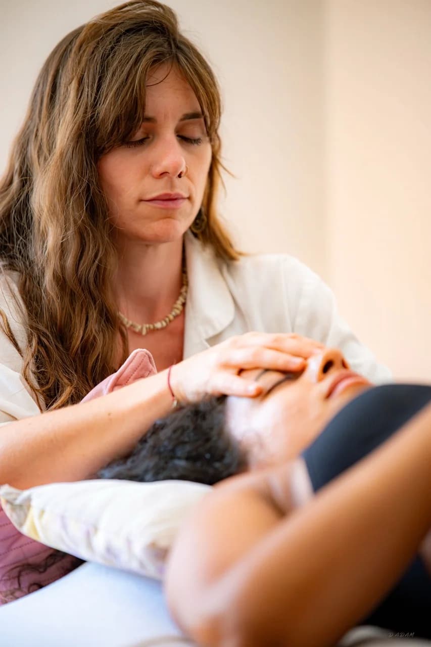 Travail ostéopathique crânien